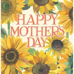 Sunflower Mother's Day Card
