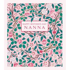 Nanna Floral Mother's Day Card
