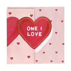 M&S One I Love Valentine's Day Card