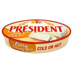 President Extra Creamy French Brie Cheese 200g