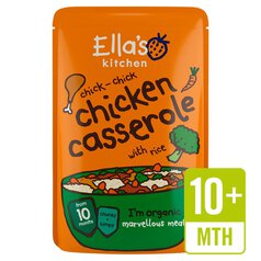 Ella's Kitchen Organic Chicken Casserole with Rice Pouch, 10 mths+ 190g