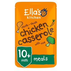 Ella's Kitchen Chicken and Rice Casserole Baby Food Pouch 10+ Months 190g