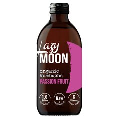 LAZY MOON Passionfruit Organic Kombucha 330ml