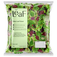 Leaf British Baby Leaf Salad 80g