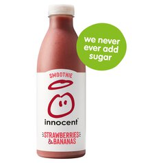 Innocent Smoothie Strawberries & Bananas 750ml