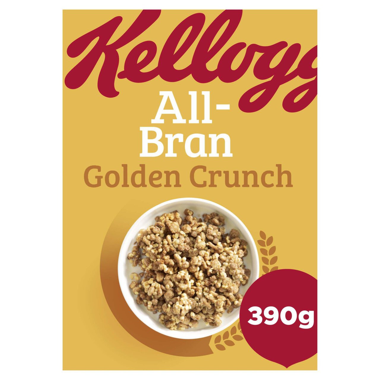 Kellogg's All-Bran Fibre Crunch Breakfast Cereal 390g 390g