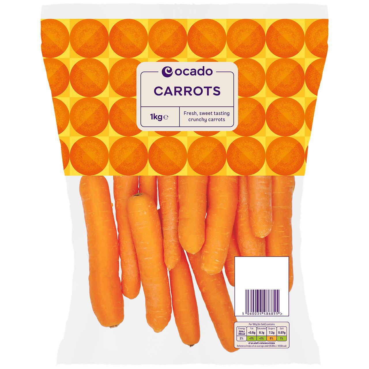 Ocado Carrots 1kg