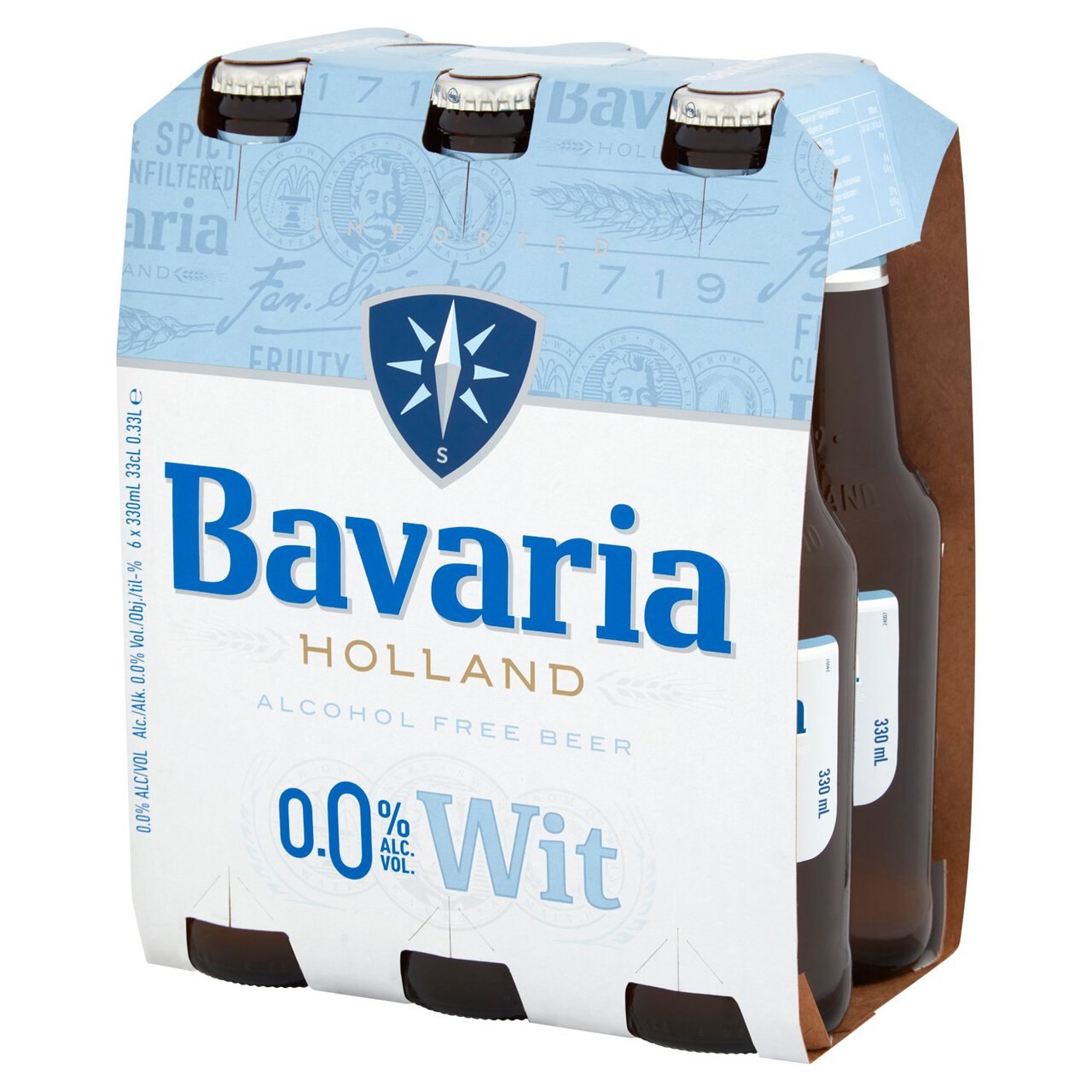 Bavaria 0.0% Alcohol Free Wheat Beer 6 x 330ml