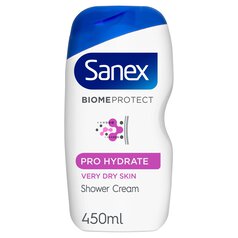 Sanex Biome Protect Pro Hydrate Shower Cream 450ml