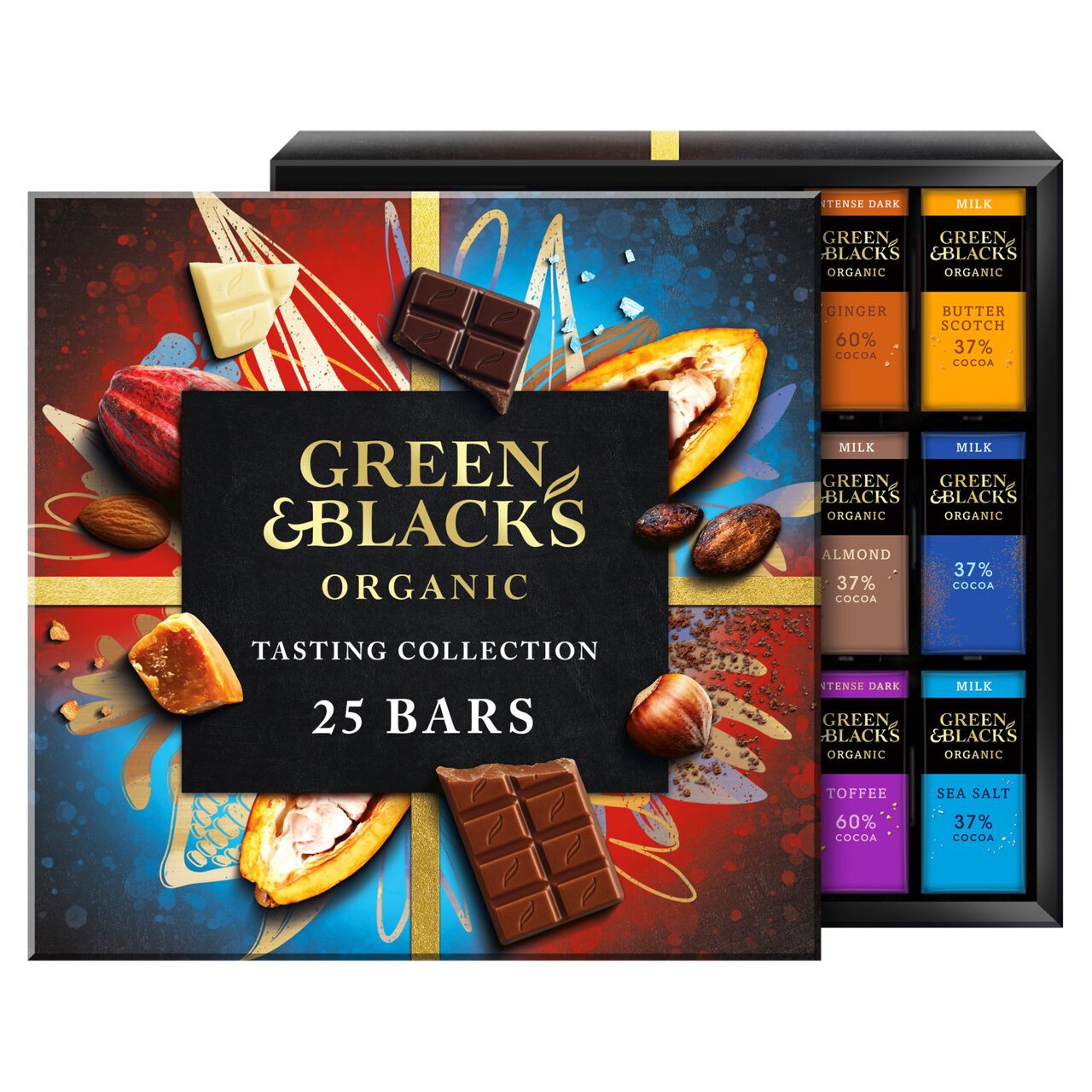 Green & Black's Organic Tasting Chocolate Collection 395g