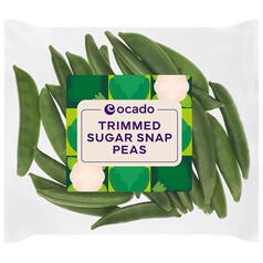 Ocado Trimmed Sugar Snap Peas 150g