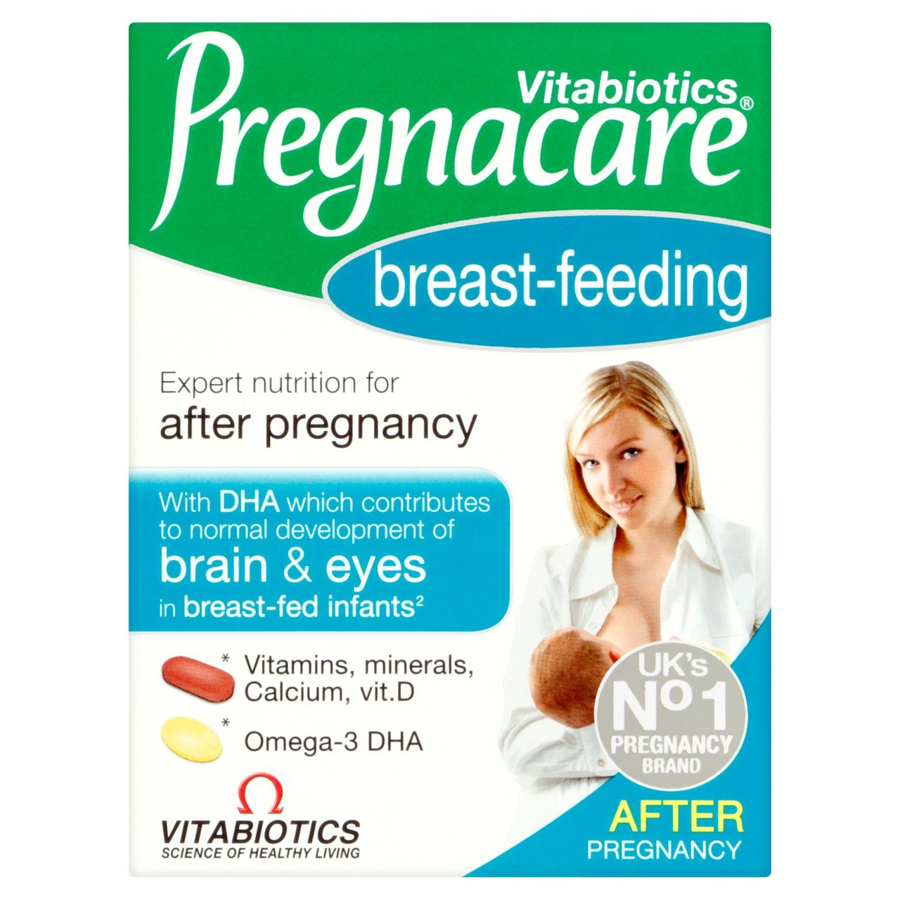 Vitabiotics Pregnacare Breast-Feeding Brain & Eyes Tablets
