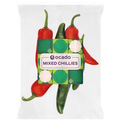 Ocado Mixed Chillies 100g