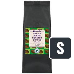 Ocado Italian Blend Roasted Coffee Beans 227g