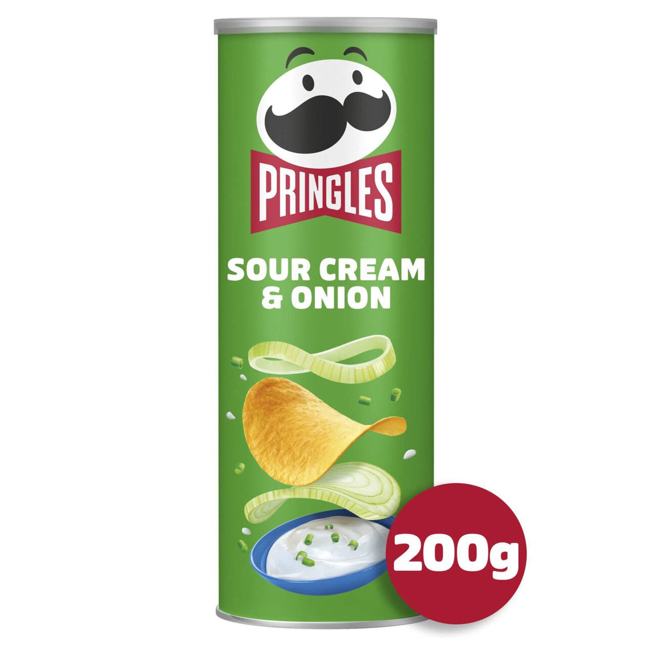 Pringles Sour Cream & Onion Sharing Crisps 200g