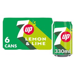 7UP Regular Lemon and Lime 6 x 330ml