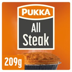 Pukka Pies All Steak 209g