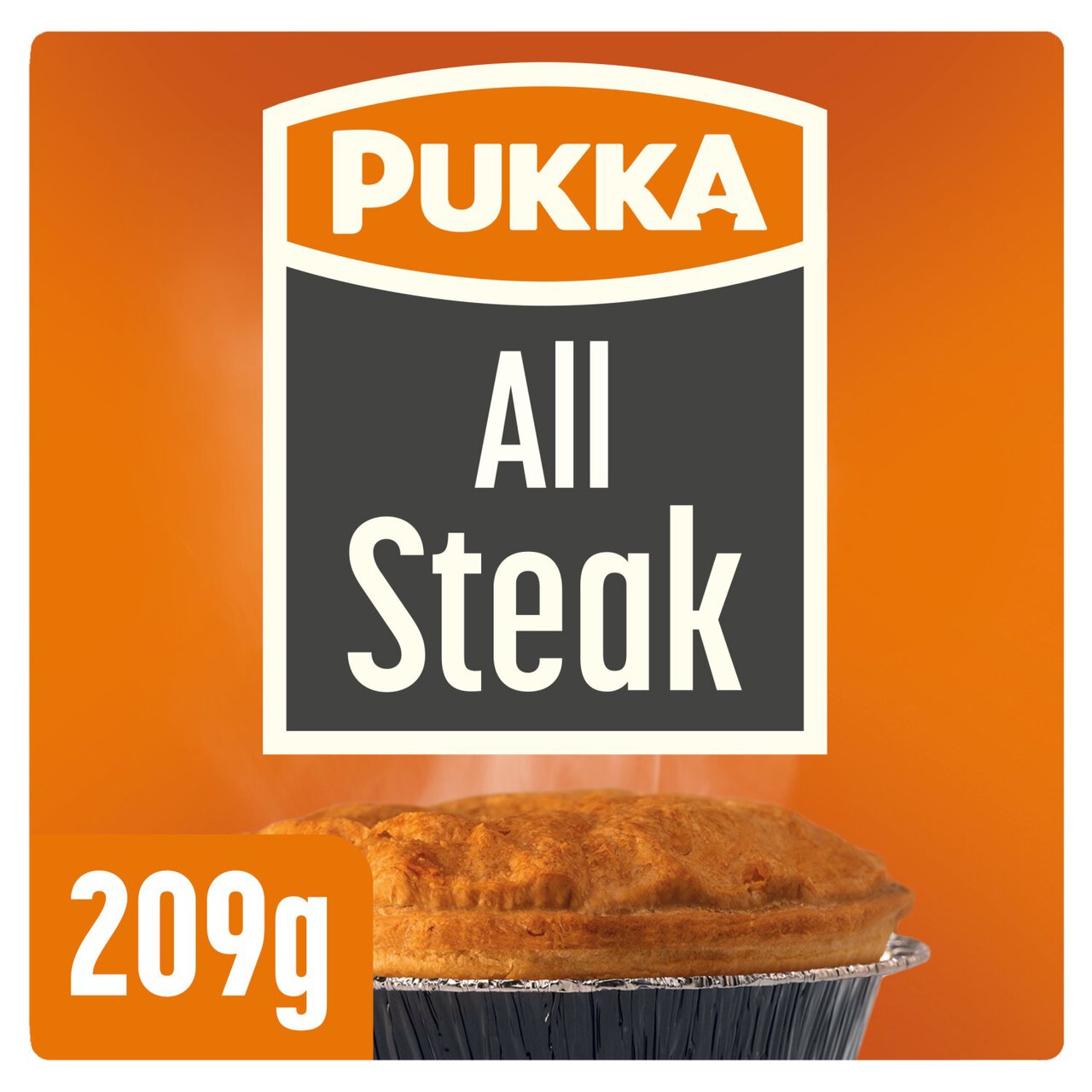 Pukka Pies All Steak 209g