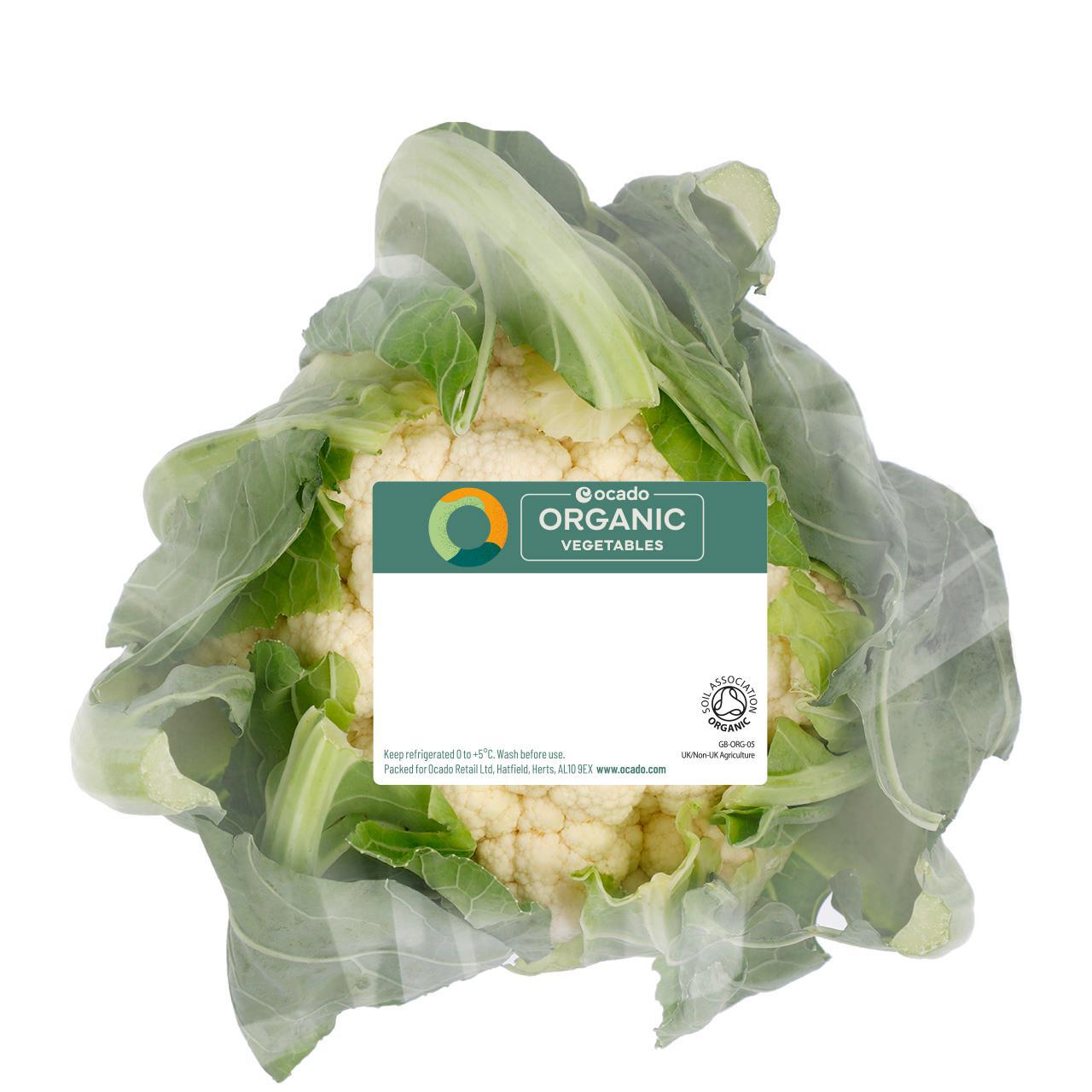 Ocado British Organic Cauliflower