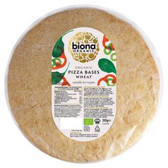 Biona Organic 2 Wholewheat Pizza Bases 300g