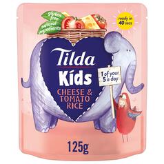 Tilda Kids Cheese & Tomato Rice 125g