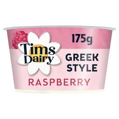 Tims Dairy Greek Style Raspberry Yoghurt 175g