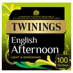 Twinings English Afternoon Tea 100 per pack