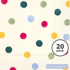 Emma Bridgewater Polka Dot Paper Napkins 20 per pack