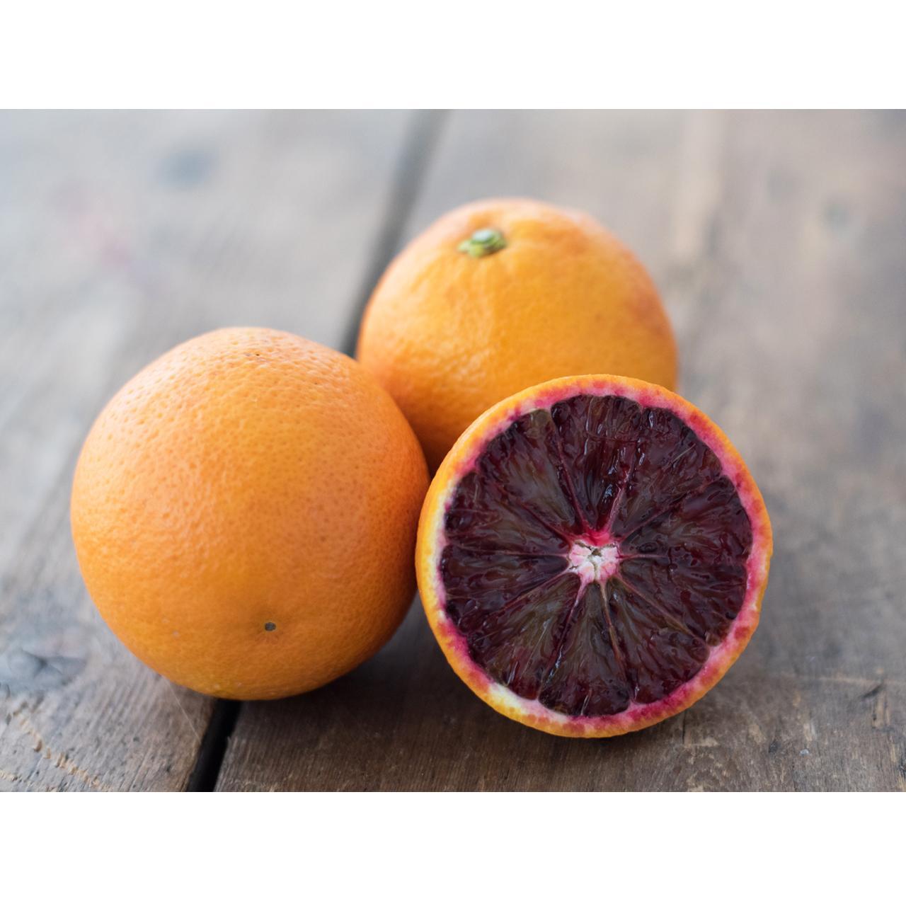 Natoora Sicilian Unwaxed Tarocco Blood Oranges 4 per pack