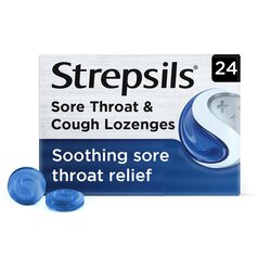Strepsils Sore Throat & Cough Lozenges 24 per pack