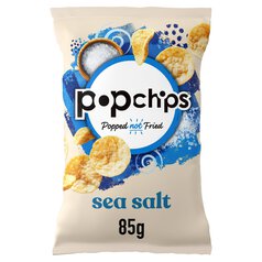 popchips Sea Salt Sharing Crisps 85g