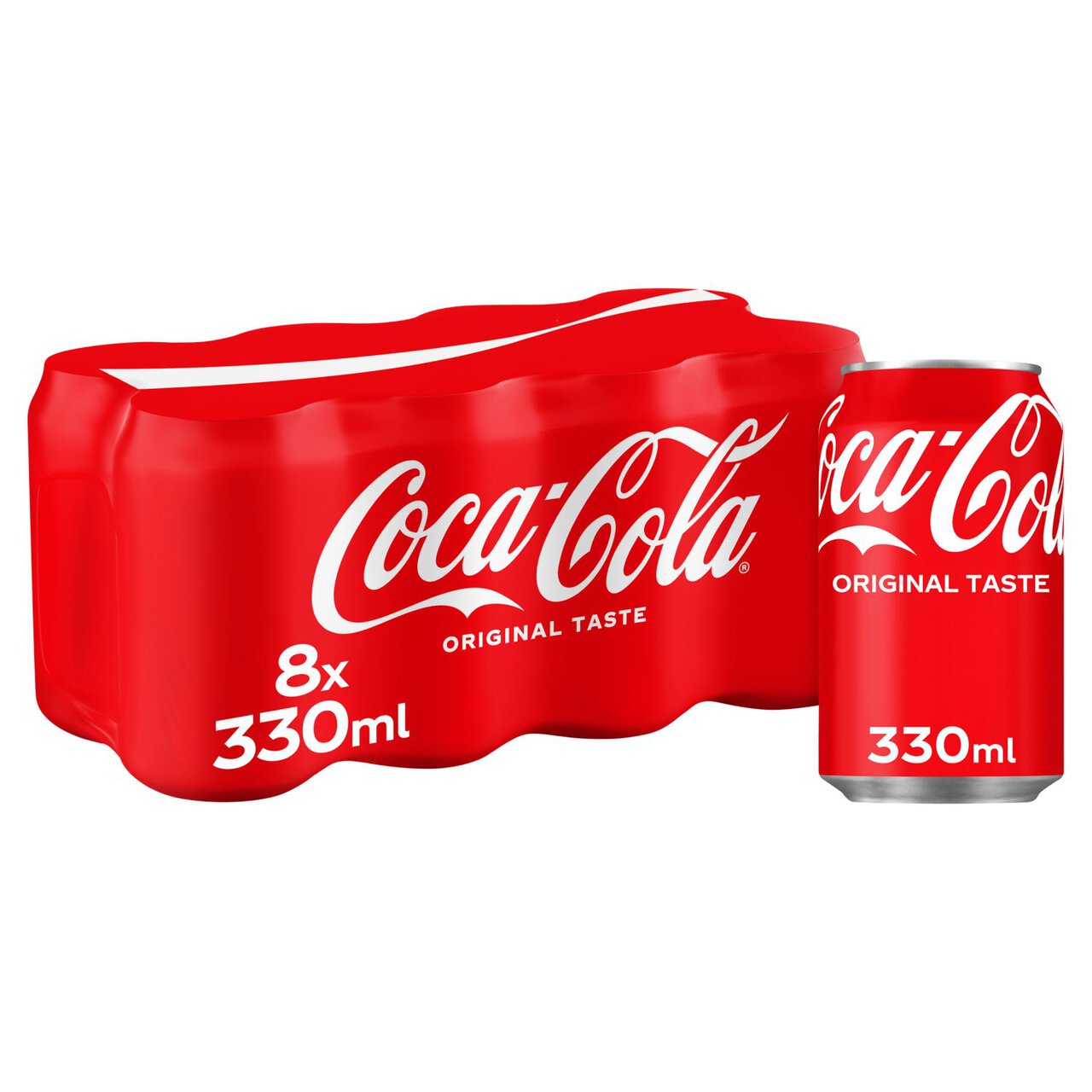 Coca-Cola Original Taste 8 x 330ml