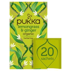 Pukka Tea Lemongrass & Ginger Tea 20 per pack