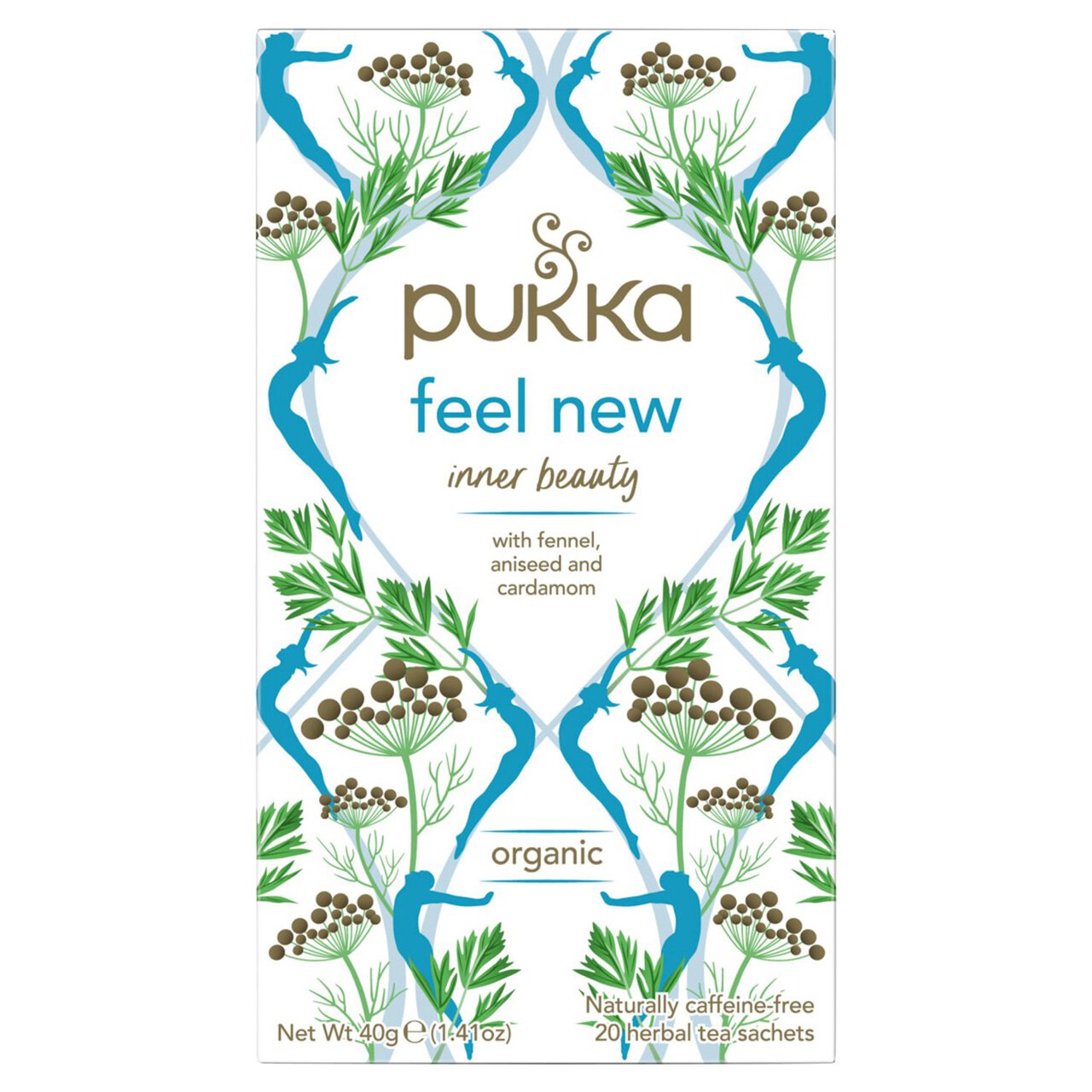 Pukka Tea Feel New Tea Bags 20 per pack