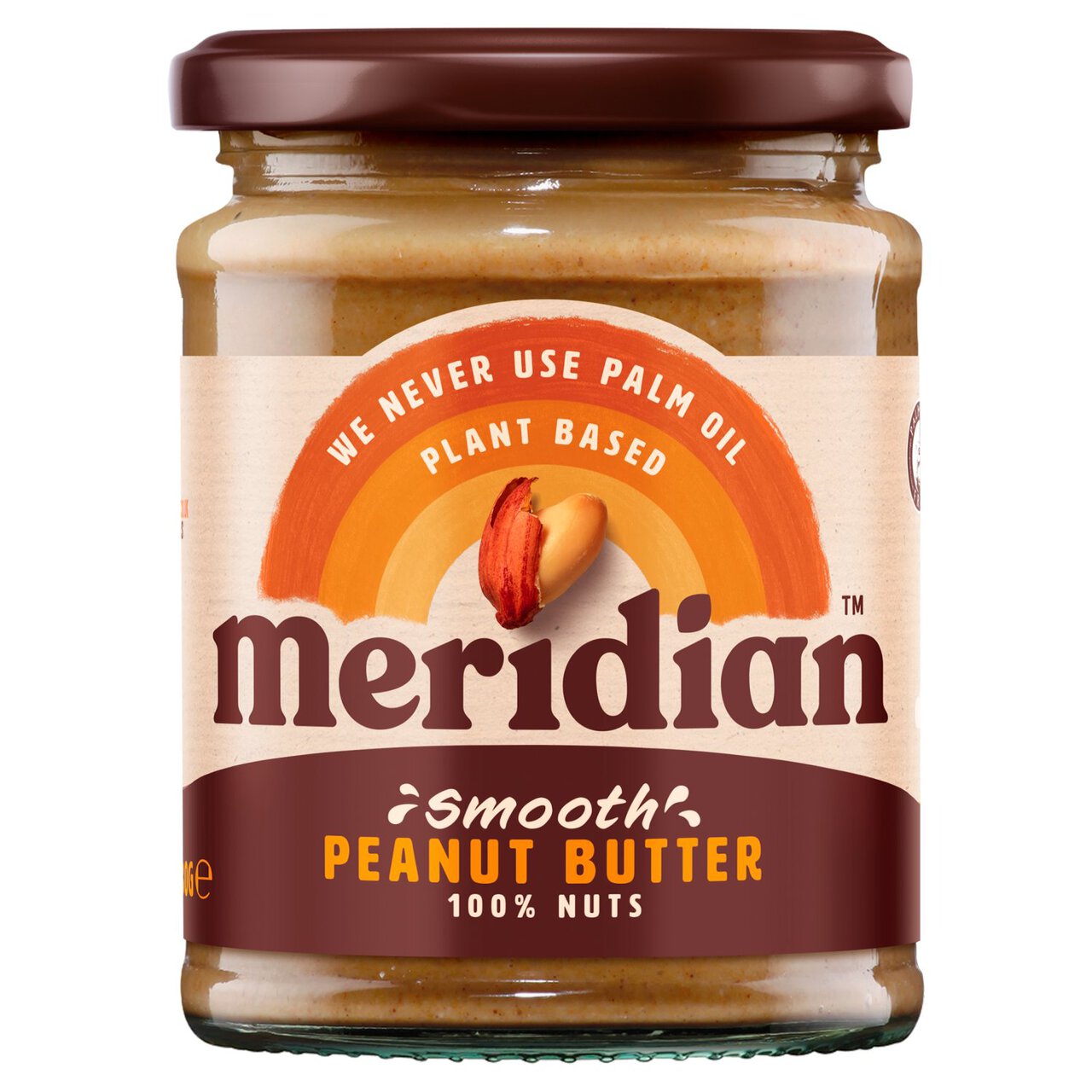 Meridian Natural Peanut Butter Smooth No Salt 280g