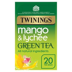 Twinings Mango & Lychee Green Tea 20 per pack