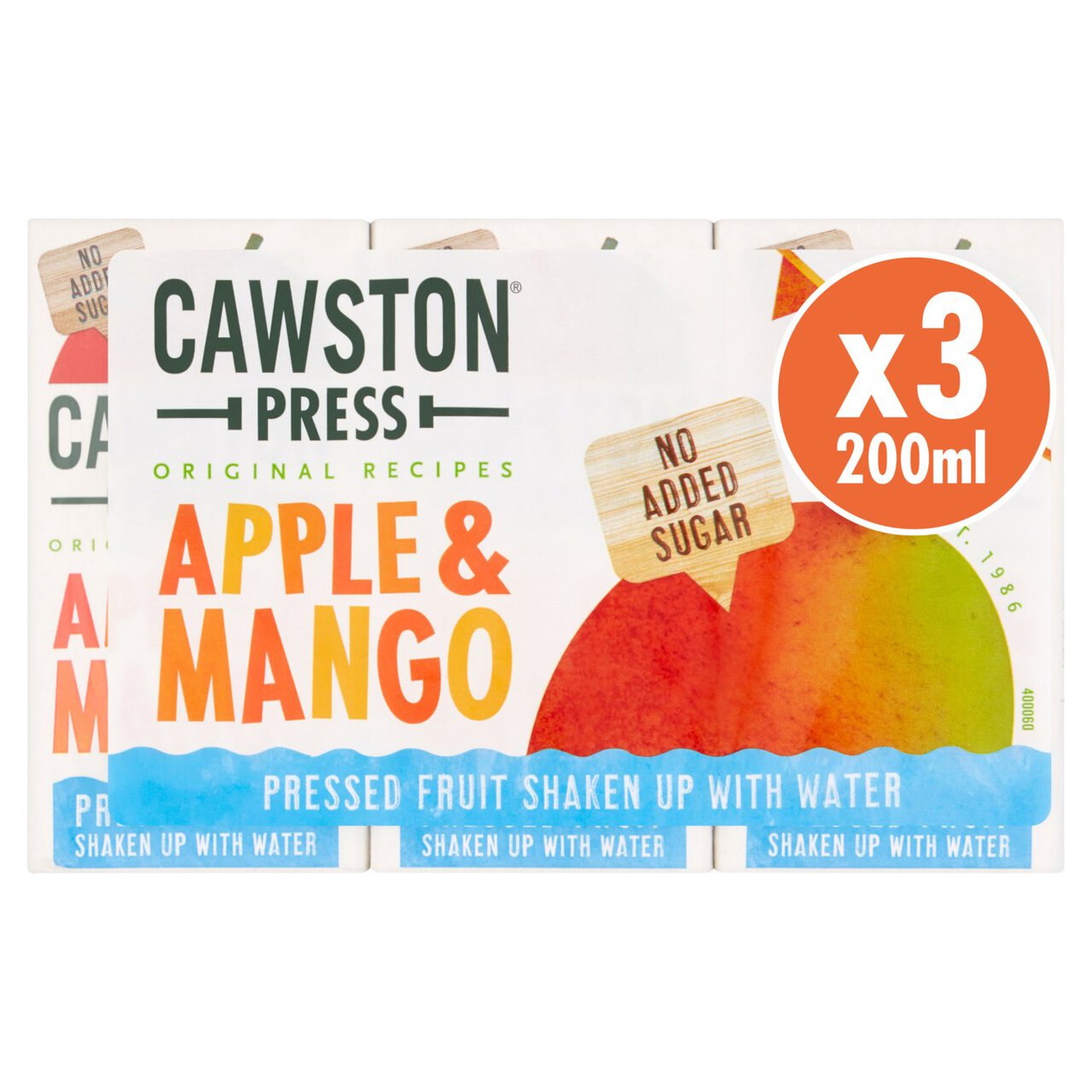 Cawston Press Kids Blend Apple & Mango Juice 3 x 200ml