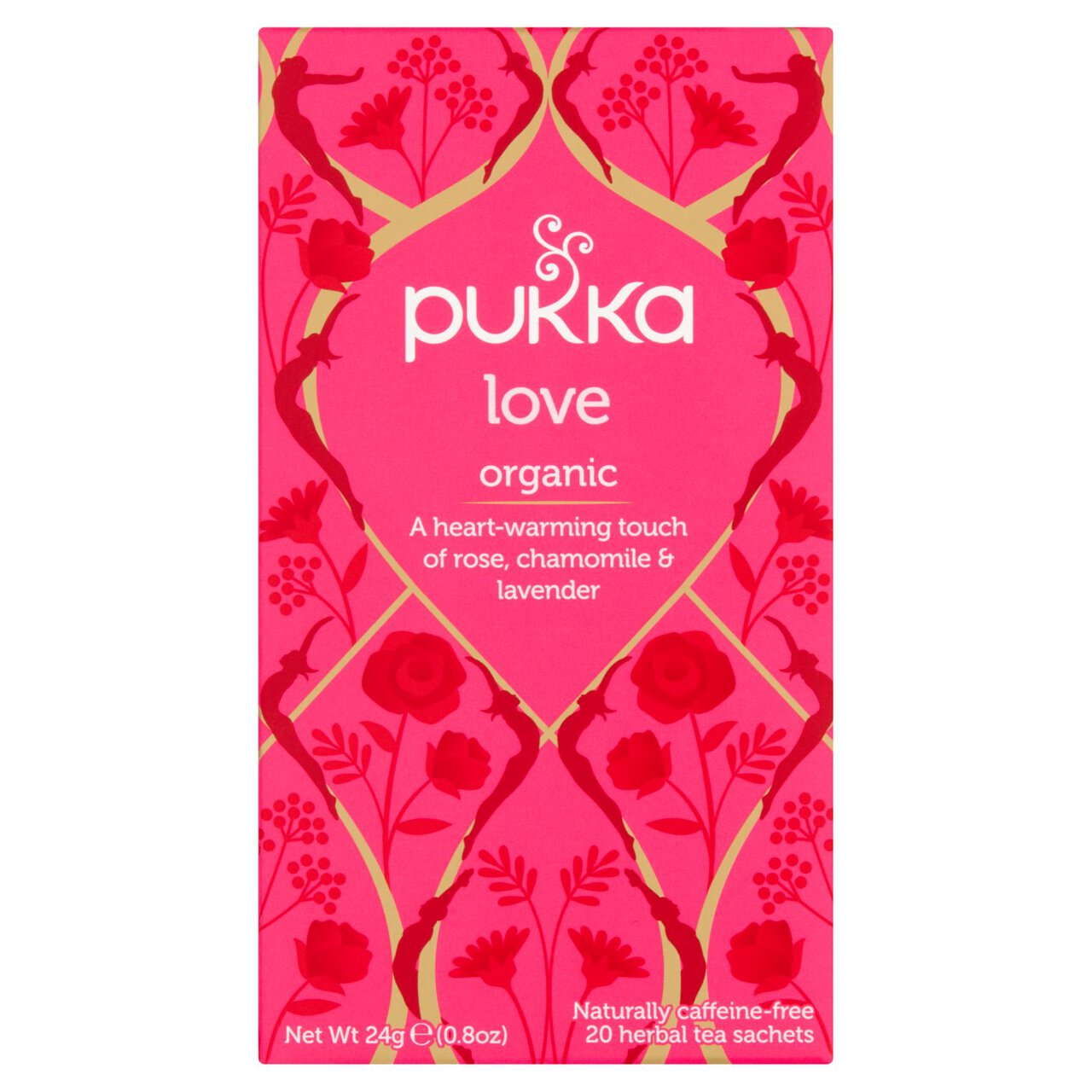 Pukka Tea Organic Love Tea Bags 20 per pack