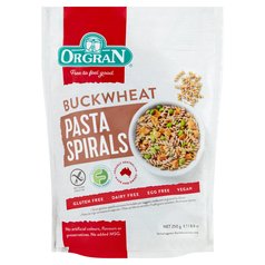 Orgran Gluten Free Buckwheat Spirals 250g