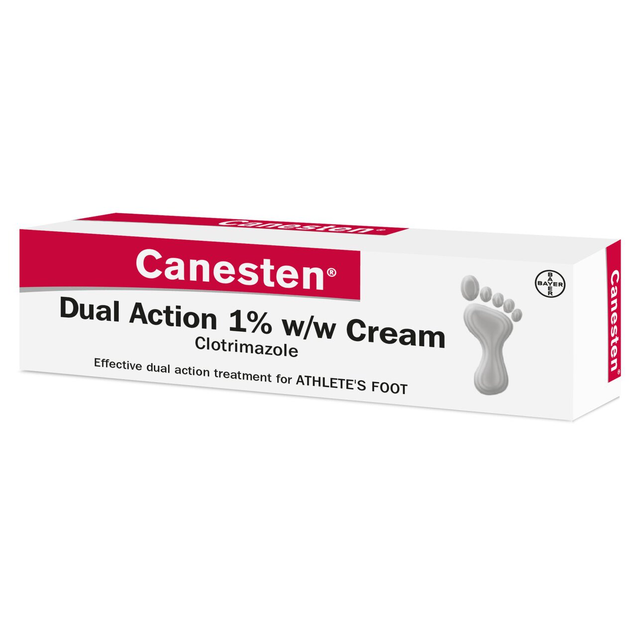 Canesten Athletes Foot Dual Action Cream 30g
