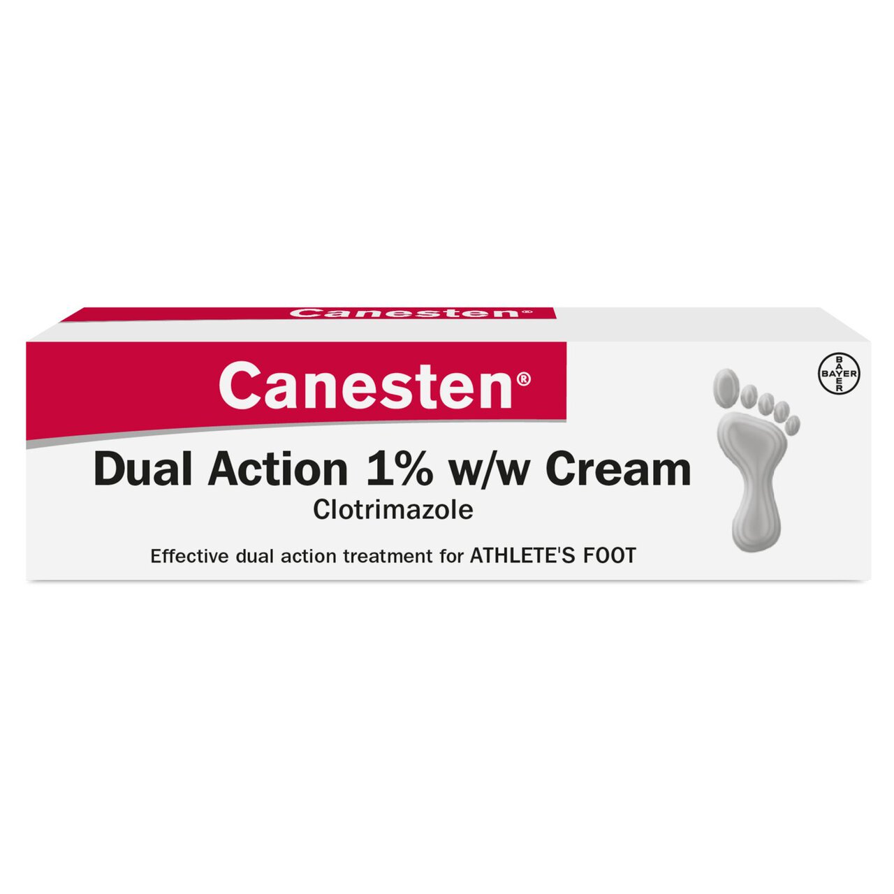 Canesten Athletes Foot Dual Action Cream 30g