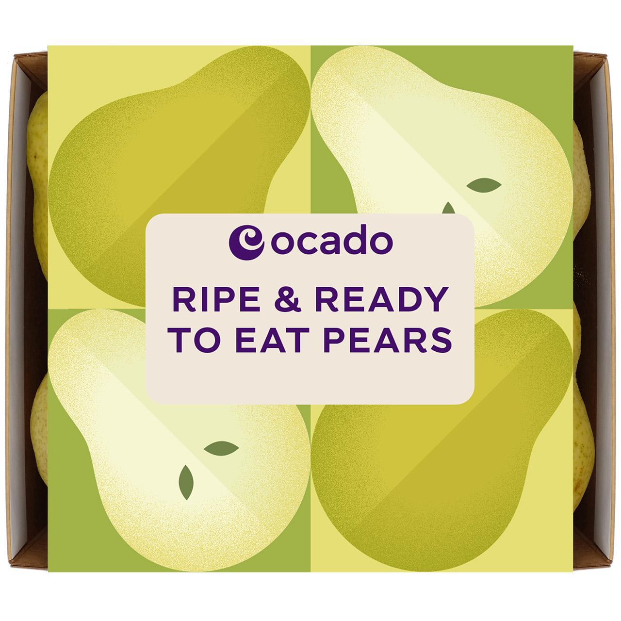 Ocado Ripe & Ready to Eat Pears 4 per pack