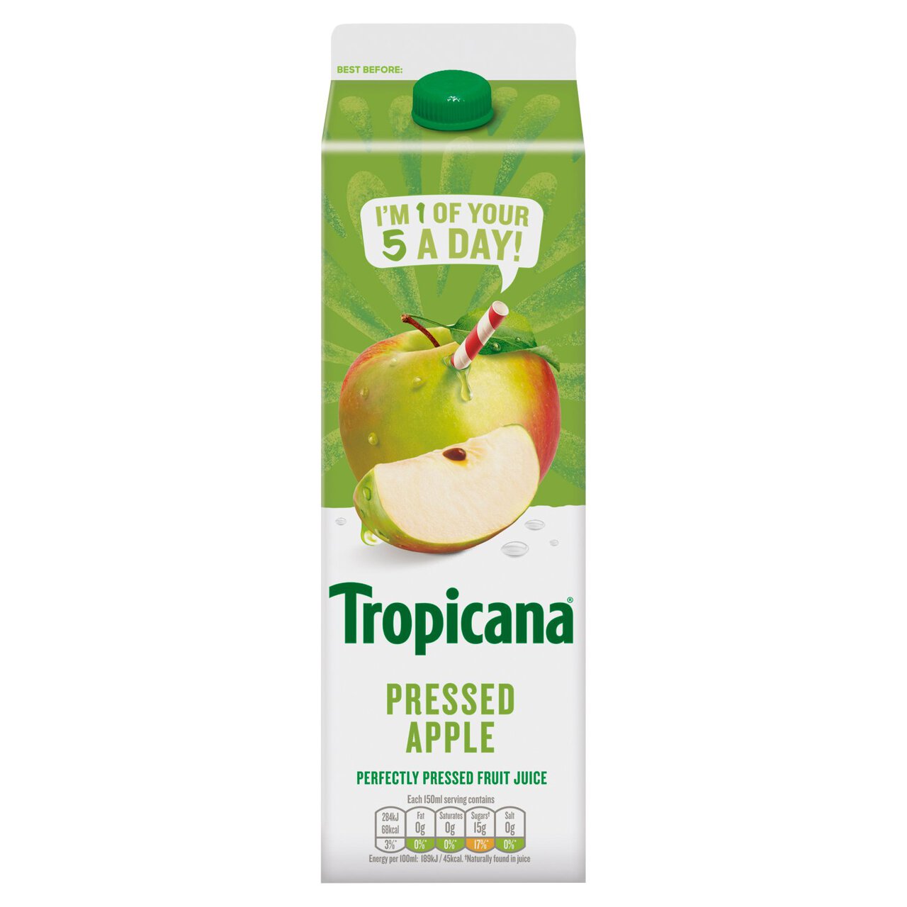 Tropicana Pressed Apple Fruit Juice 900ml