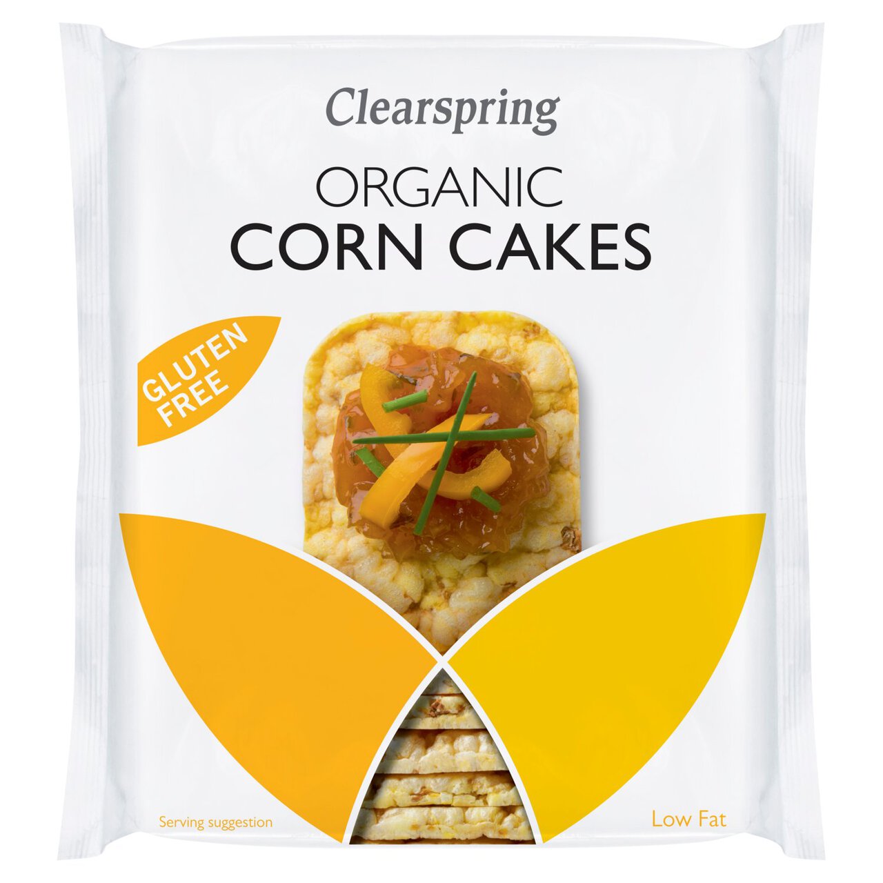 Clearspring Gluten Free Organic Corn Cakes 130g