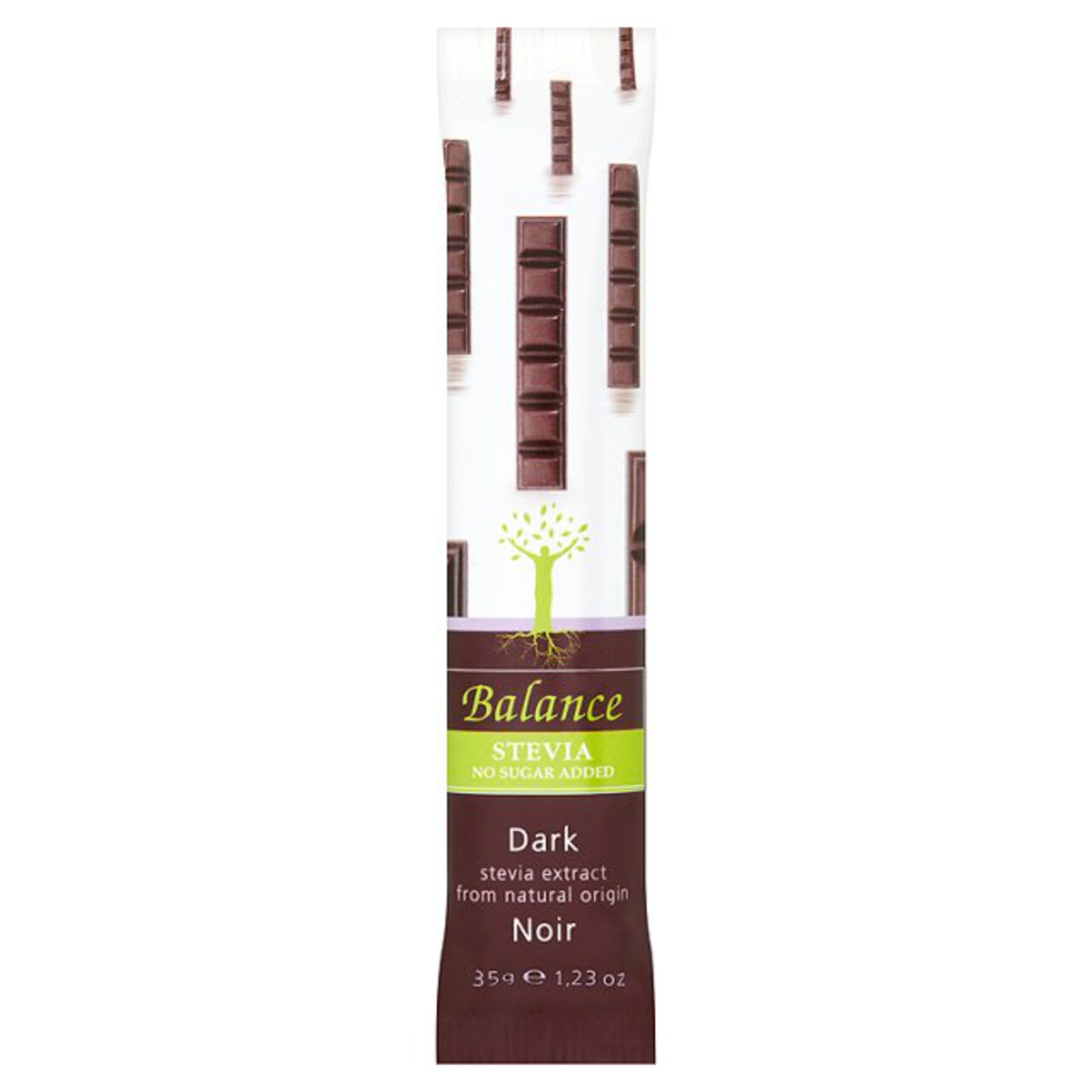 Balance Stevia Chocolate Dark 35g