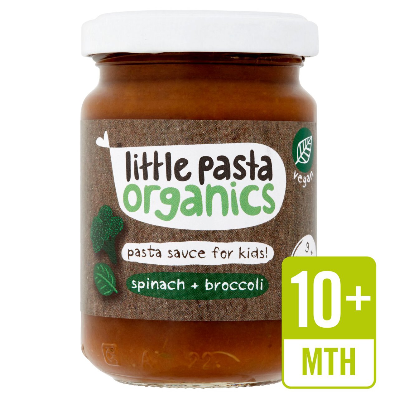 Little Pasta Organics Free From Broccoli & Spinach Pasta Sauce 130g