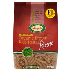 Rizopia Free From Organic Brown Rice Penne Pasta 500g