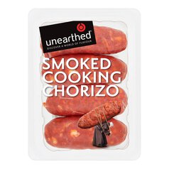Unearthed Spanish Smoked Cooking Chorizo Sausages 200g