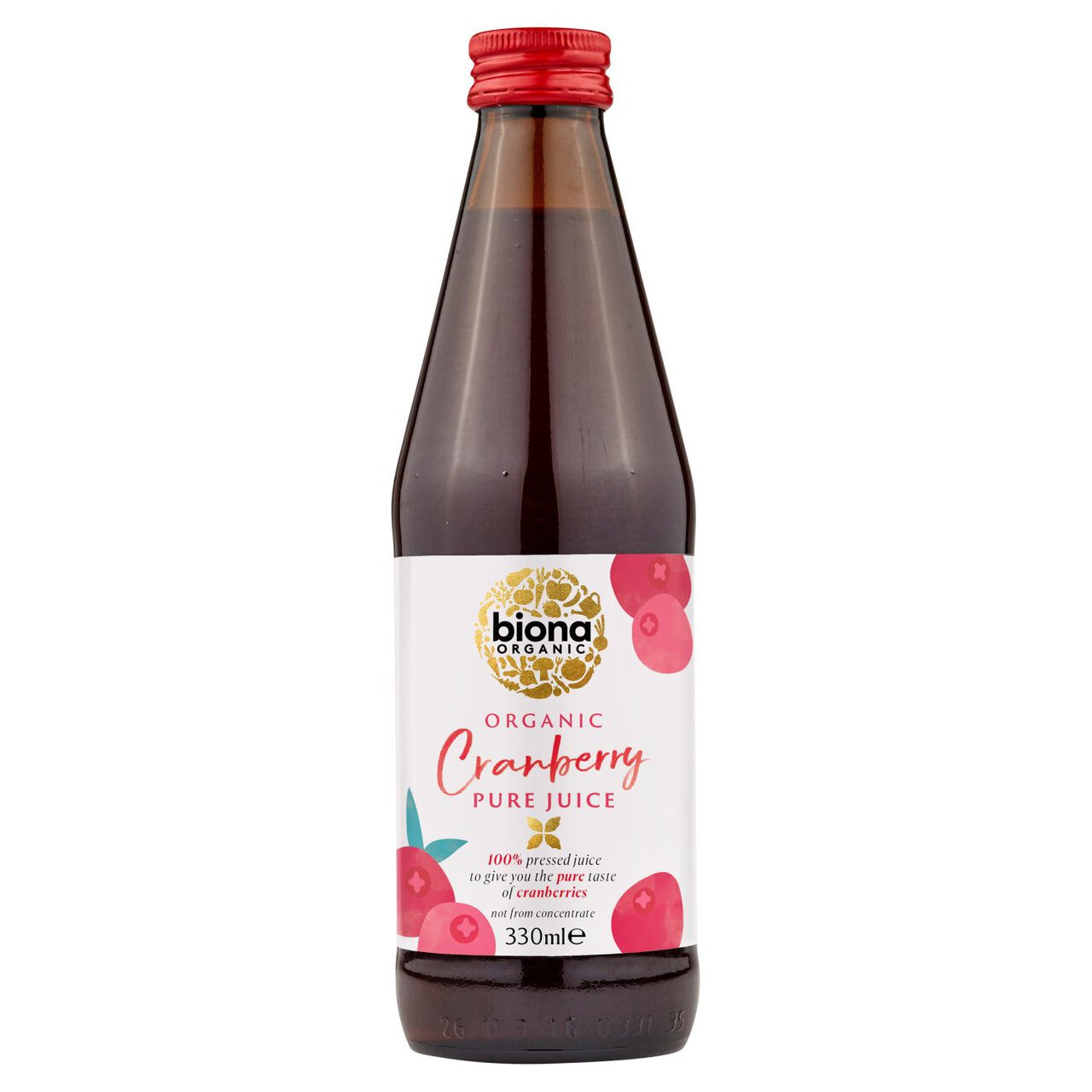 Biona Organic Pure Cranberry Super Juice 330ml