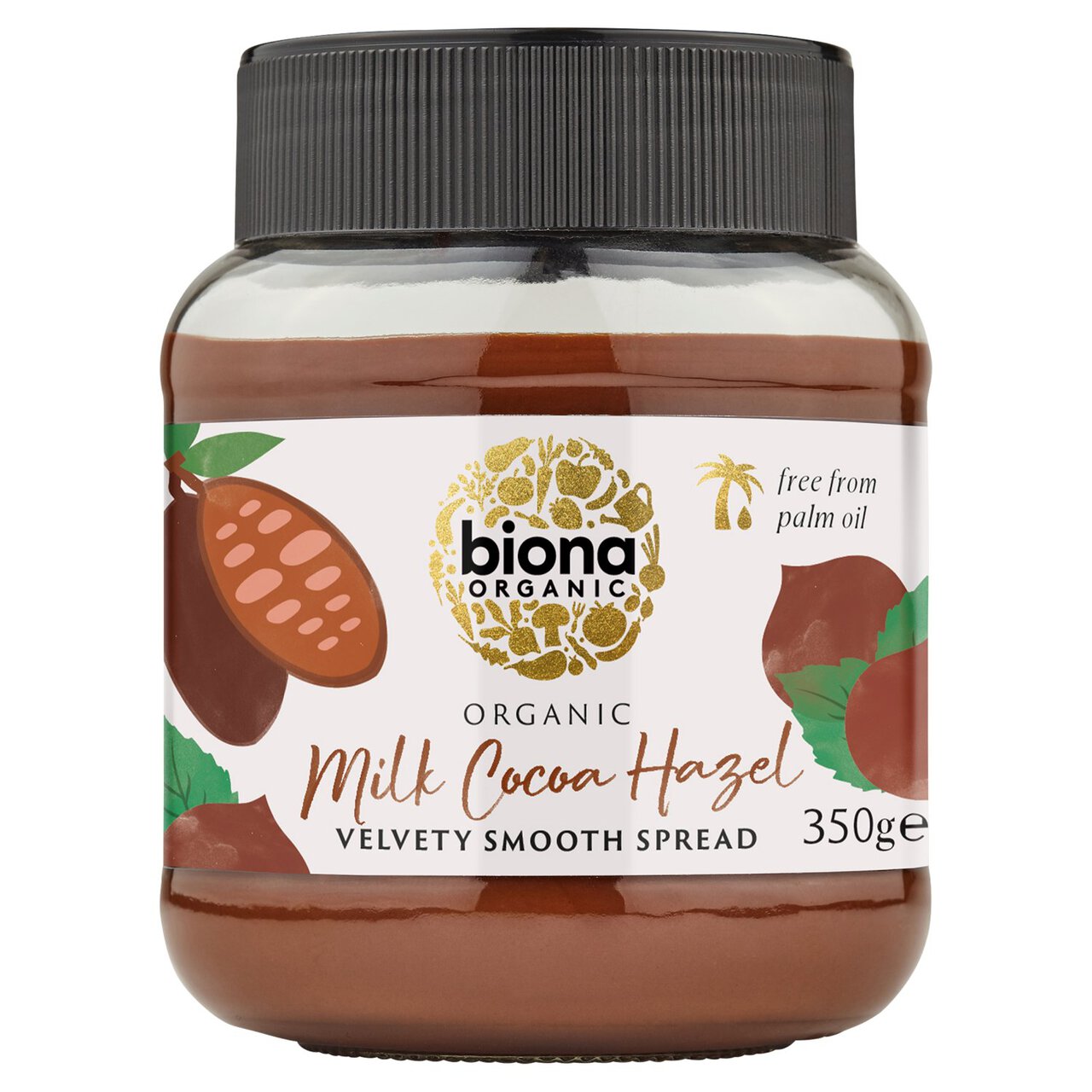 Biona Organic Milk Chocolate Hazelnut Spread 350g